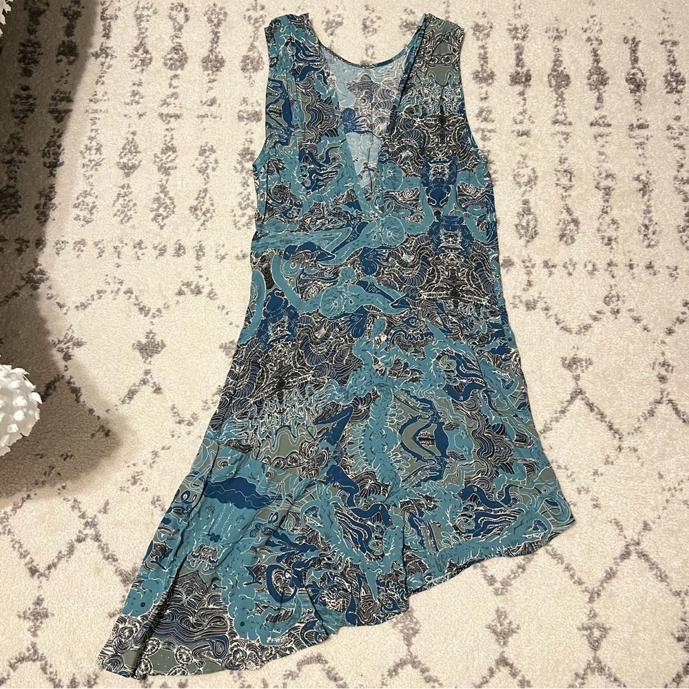 Zadig & Voltaire Asymmetrical V-Neck Dress